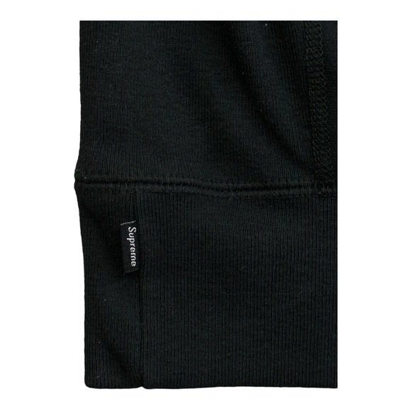 Supreme Black Hoodie Medium Sweatshirt AUTHENTICATED BY LEGIT - Picture 8 of 13